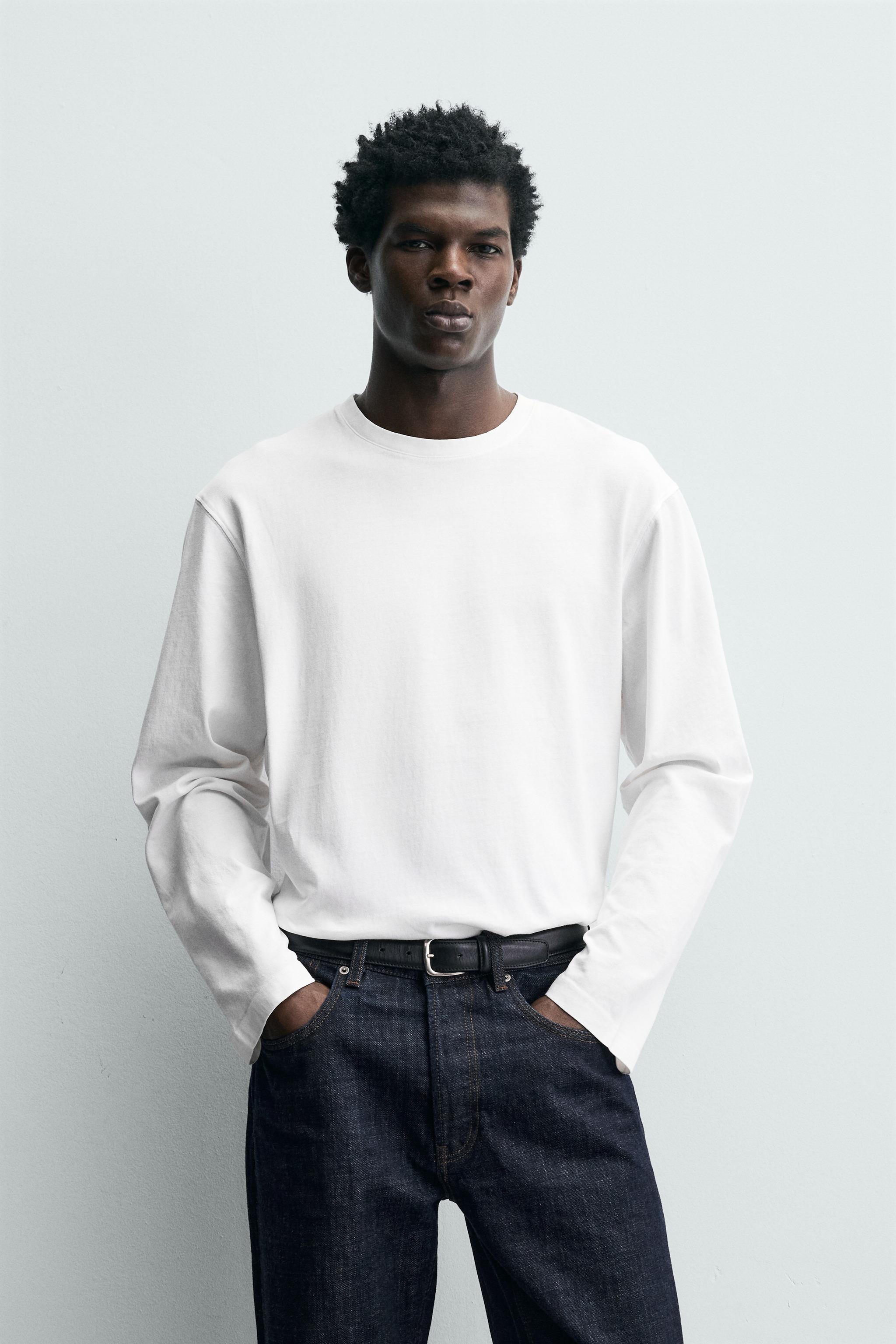 RELAXED FIT LONG SLEEVE T-SHIRT