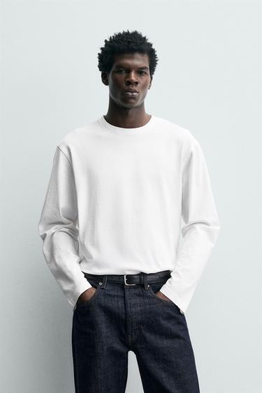 KAMISETA MAHUKA LUZEA REGULAR FIT - Zuria, Zara-rena