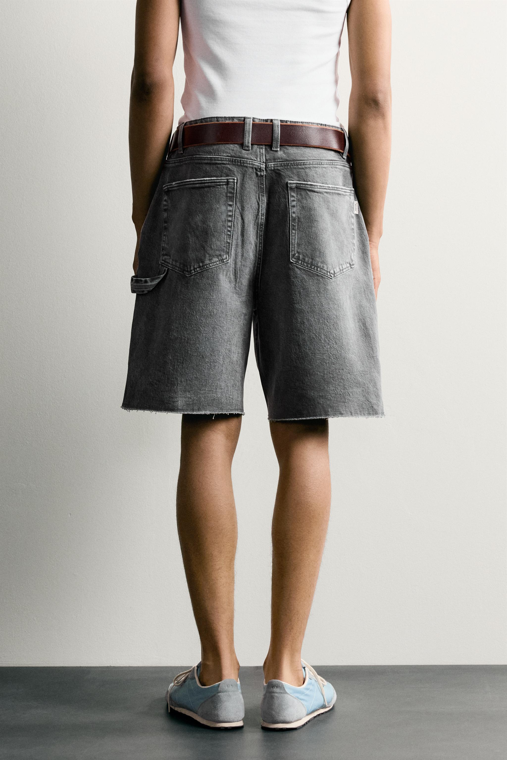 BERMUDA RELAXED FIT POCHE CHARPENTIER