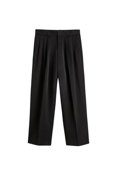 PANTALÓN PLIEGUES SATINADO