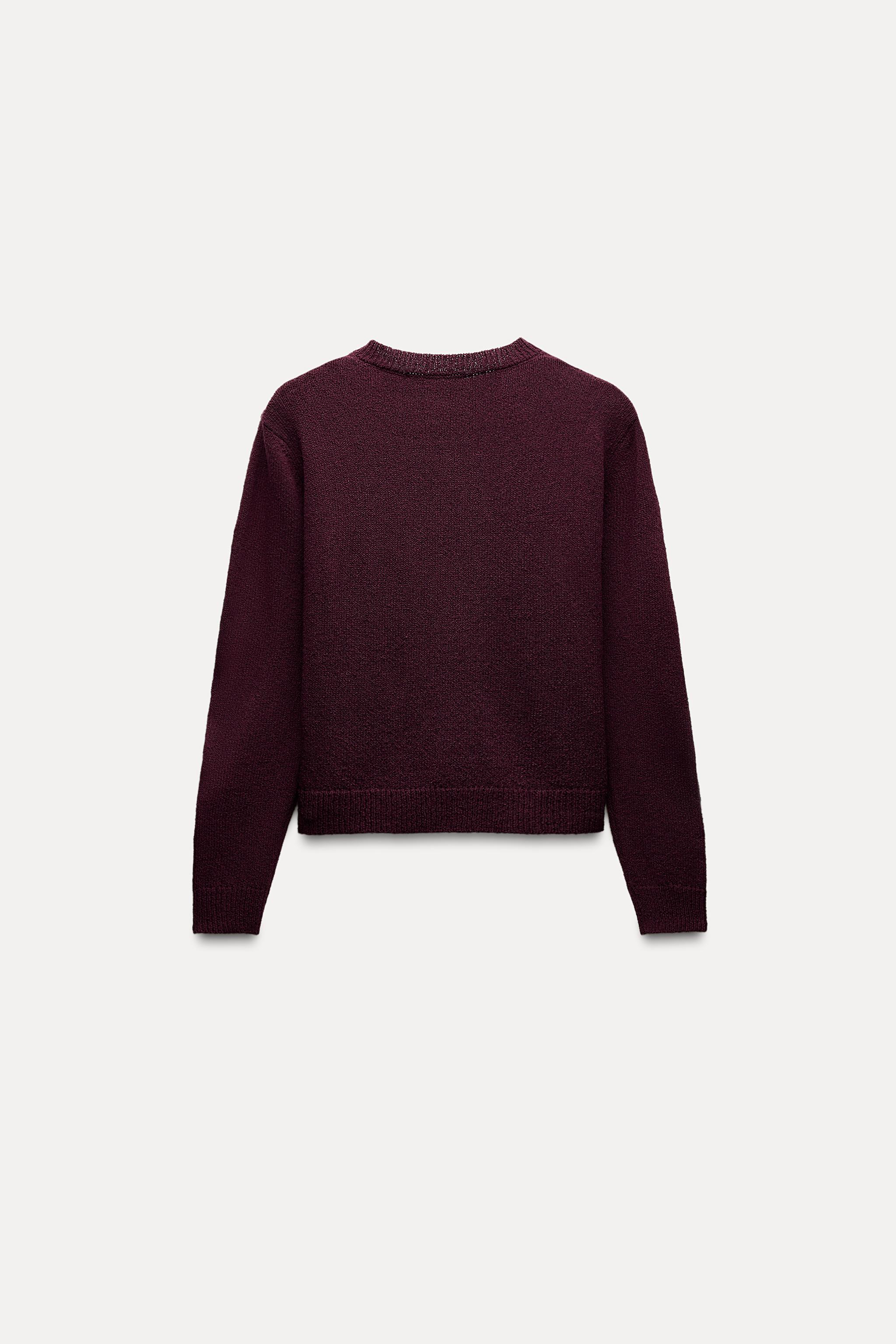 Zara Open Knit Sweater outlets Jacket