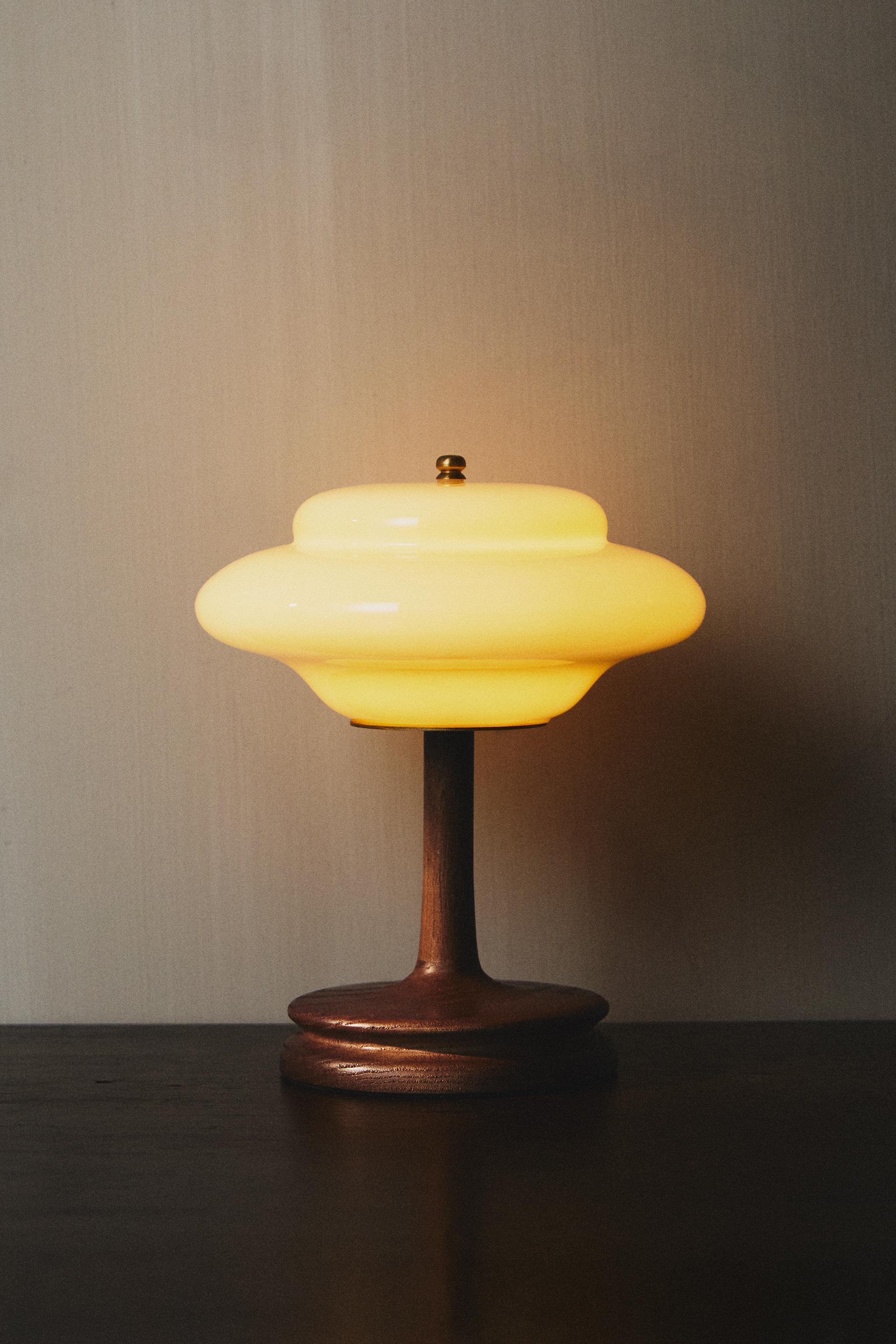 LAMPE DE TABLE SANS FIL VERRE