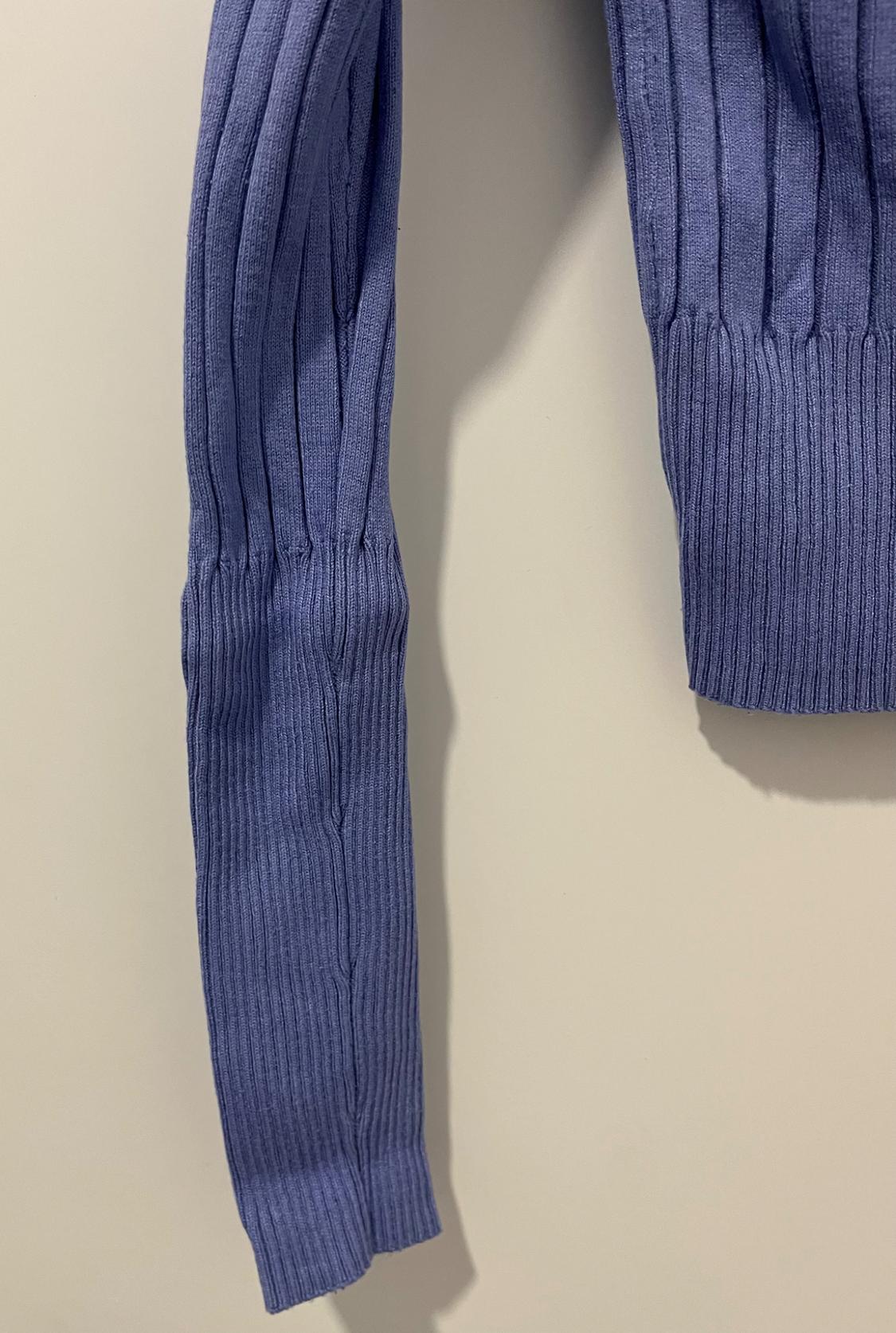 RIBBED HIGH NECK SWEATER - Image 5