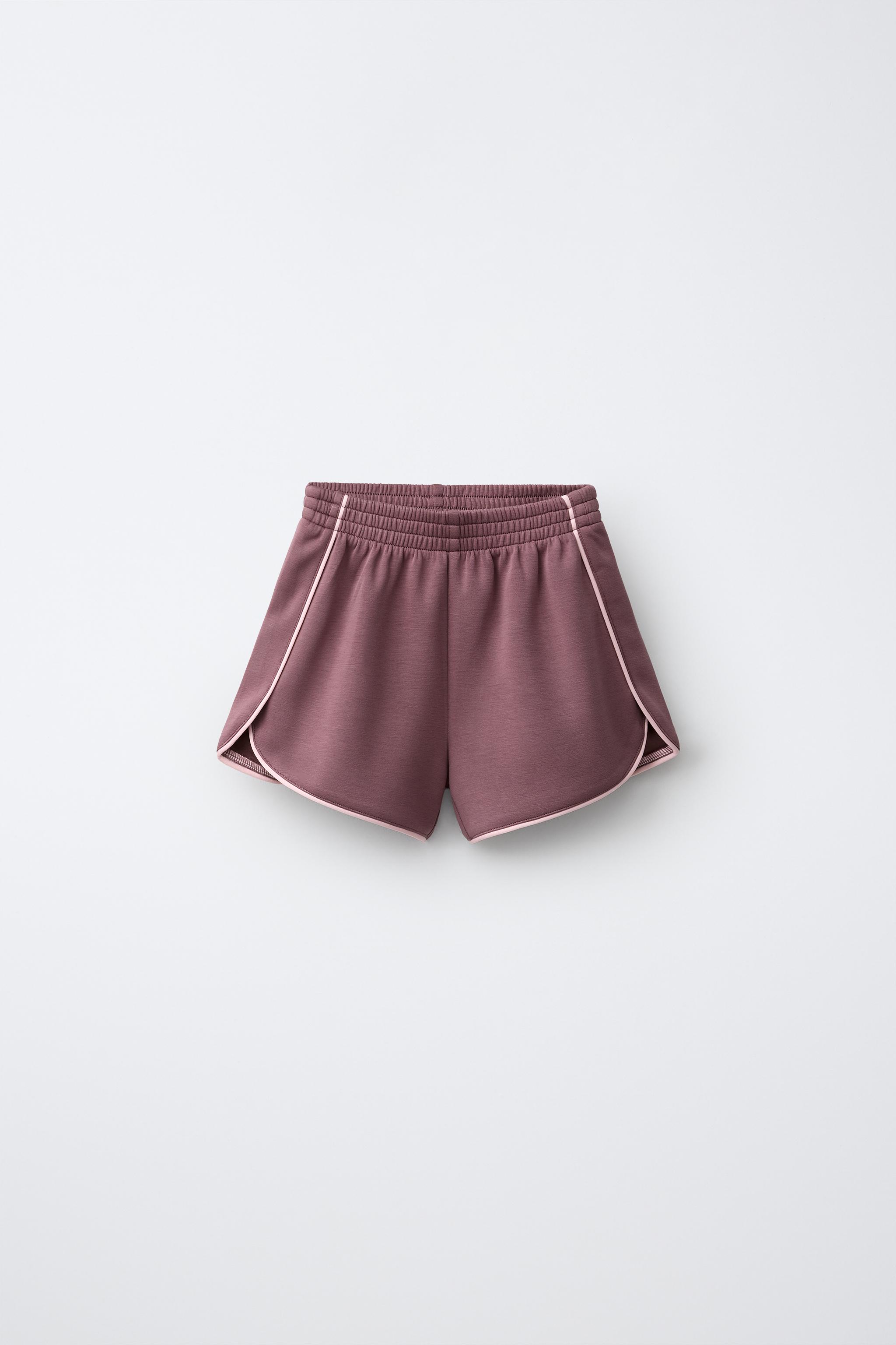 PIPED GYM SHORTS