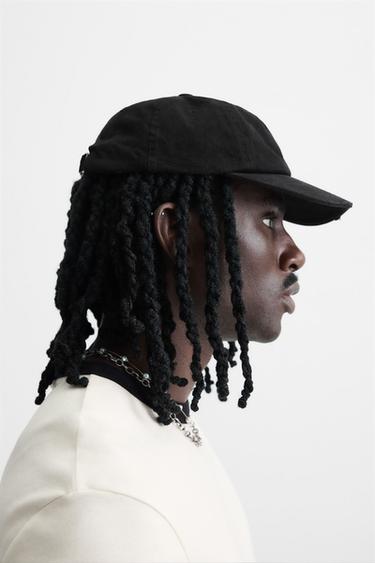 WASHED CAP - Black by Zara - Image 1