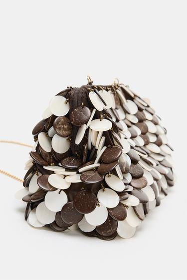 POCHETTE AVEC DÉCORS - Multicolore de Zara - Image 4