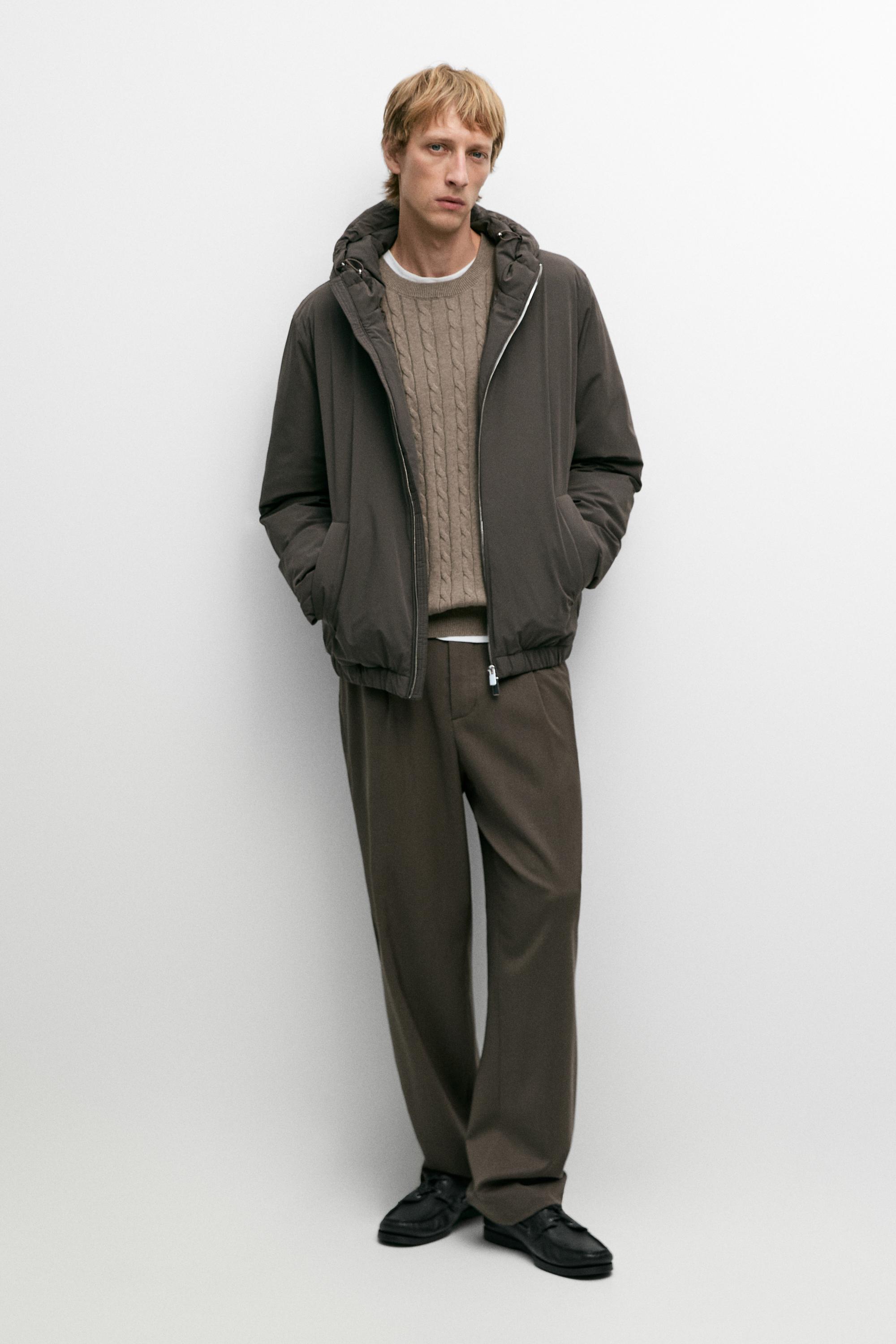 Lightweight hooded down jacket - 205 | ZARA Canada
