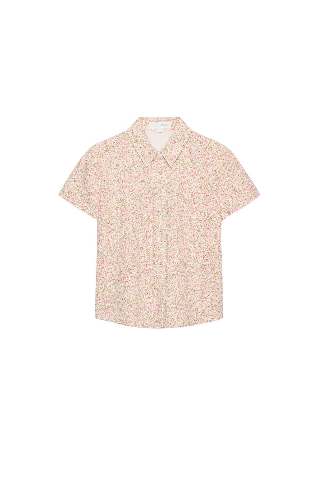 SHORT SLEEVE FLORAL SHIRT - image 3