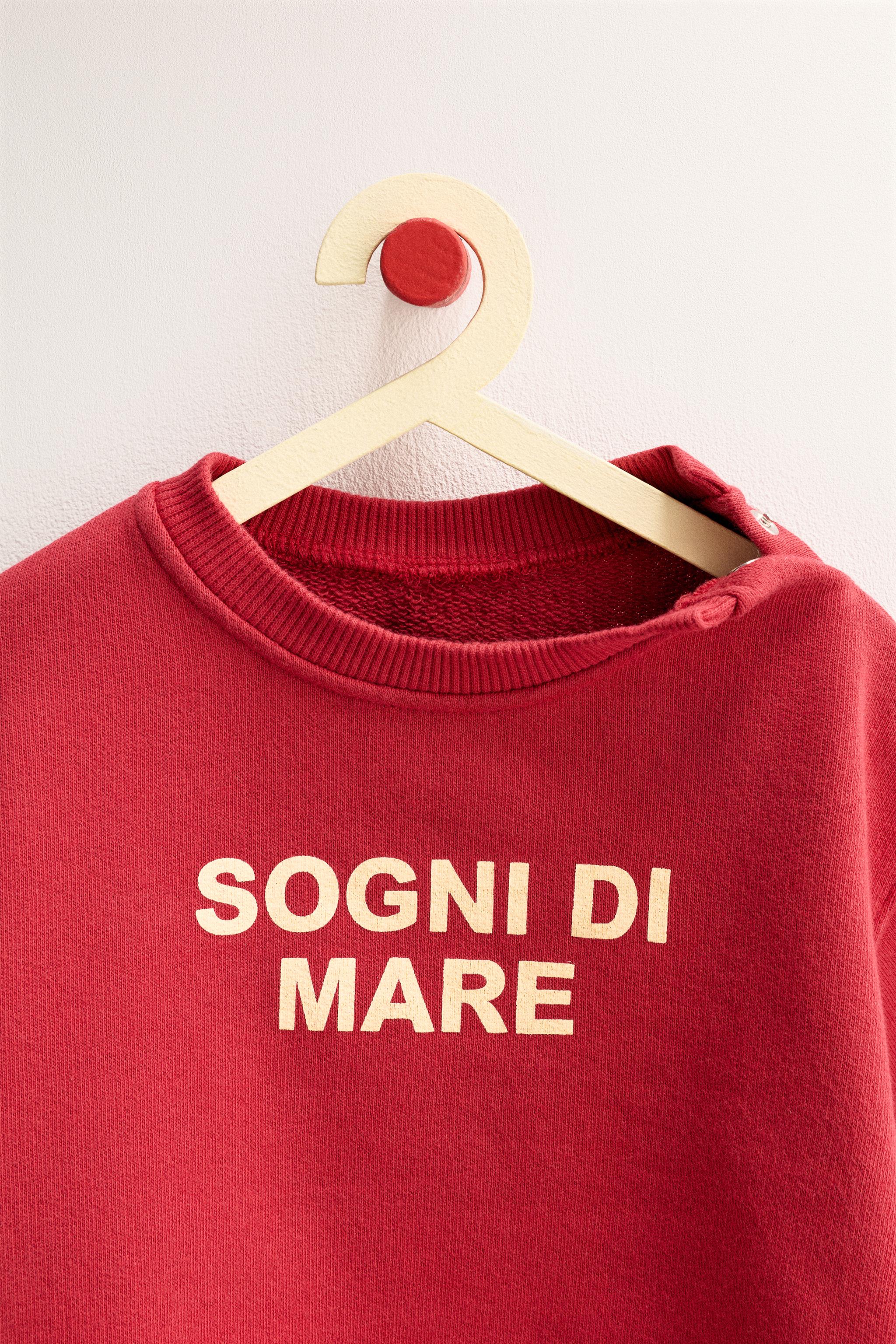 ZARA TIMELESS - TEXT SWEATSHIRT