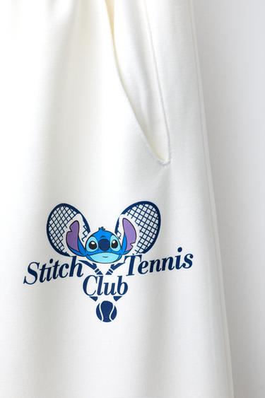 WIDE-LEG TROUSERS WITH MODAL LILO & STITCH © DISNEY - Ecru by Zara - Image 3