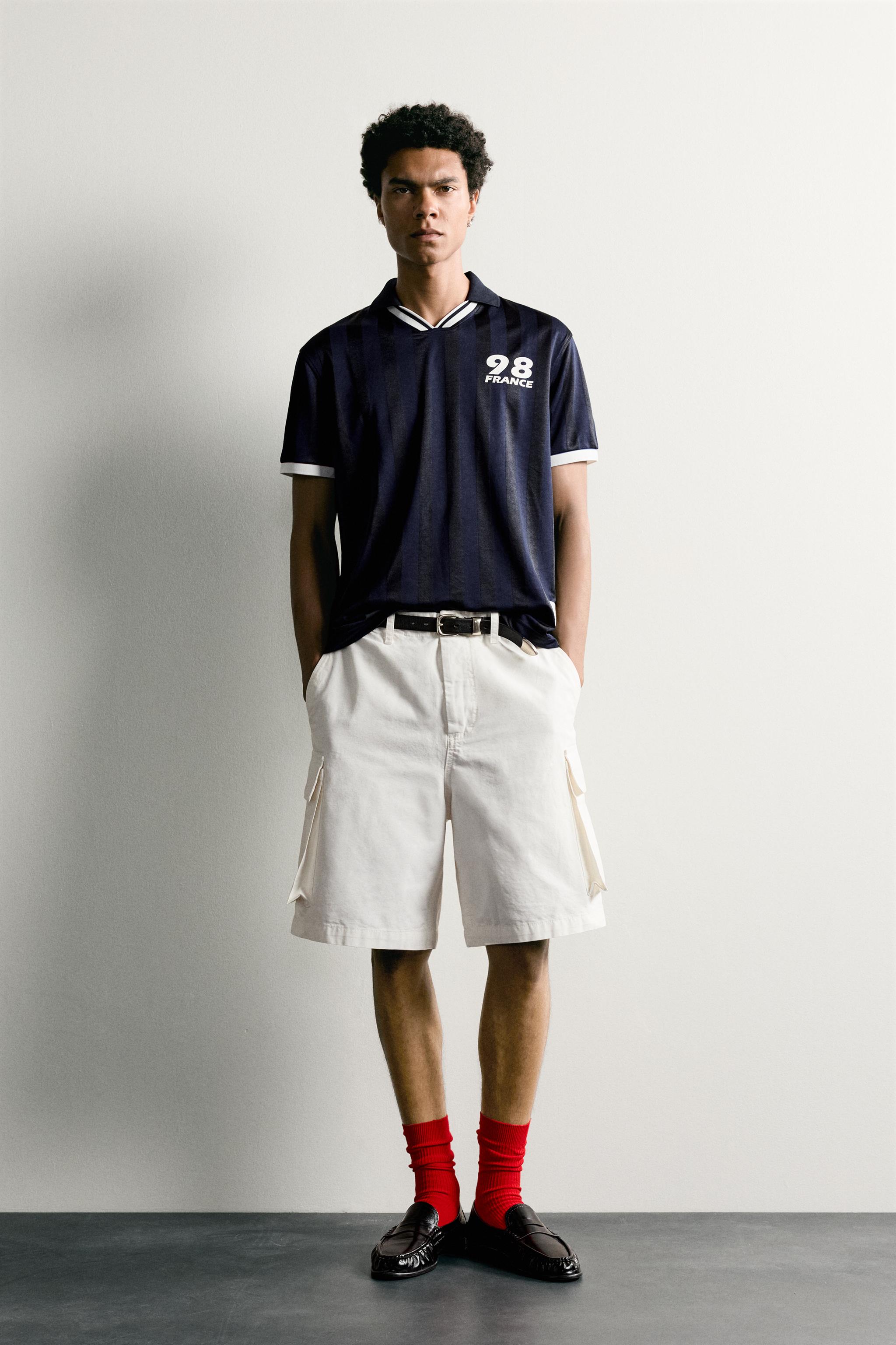 Мужские рубашки Zara FRANCE 98 FIFA WORLD CUP™ FIFA CLASSICS TECHNICAL POLO
