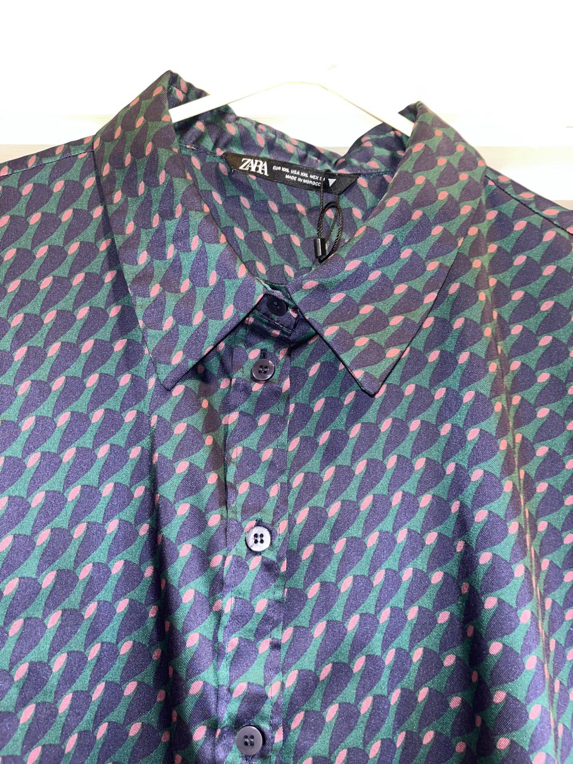 CAMISA ESTAMPADO GEOMÉTRICO - Image 3