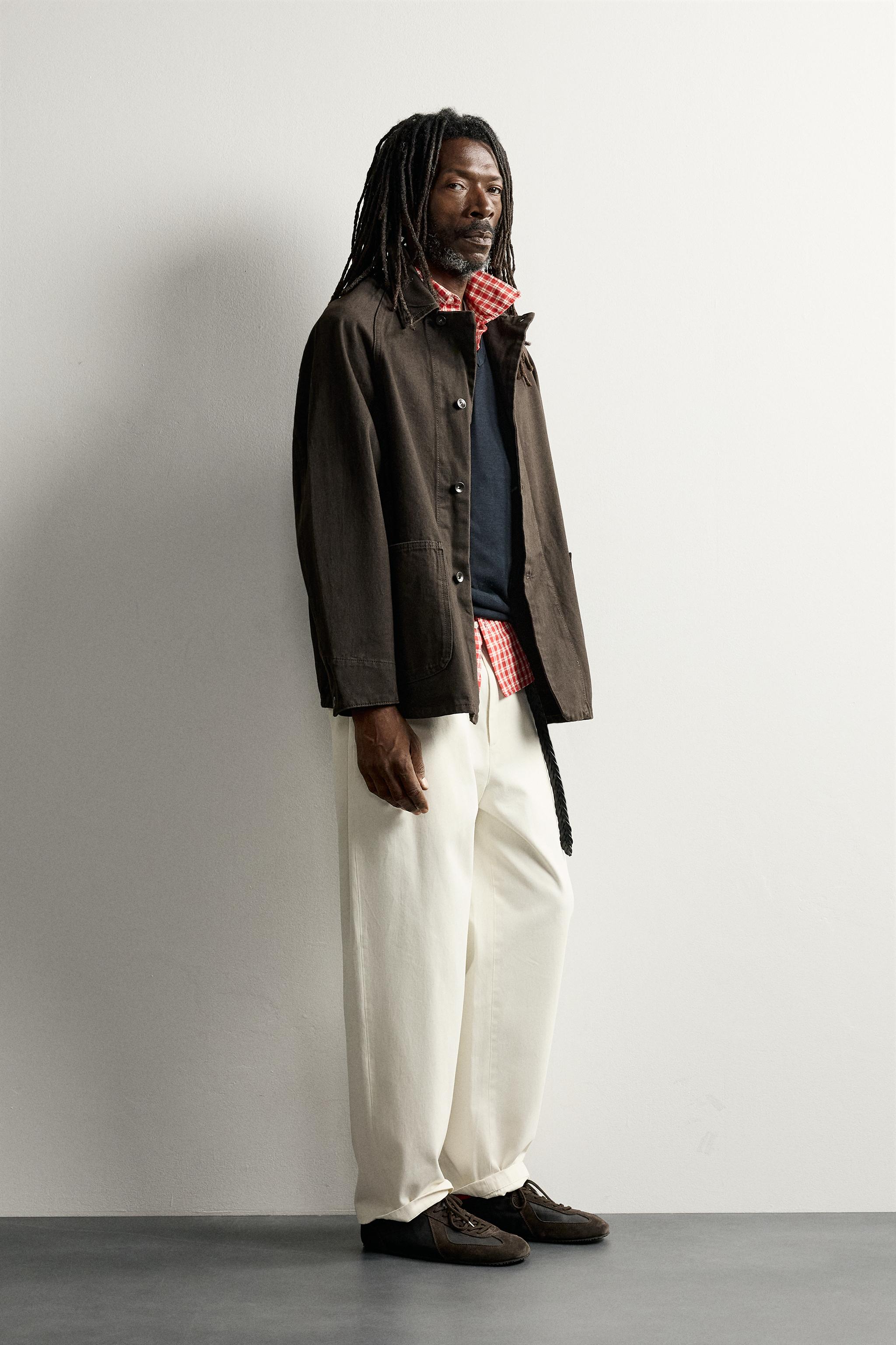 Мужские куртки Zara AARON LEVINE X ZARA POCKET JACKET — фото 4