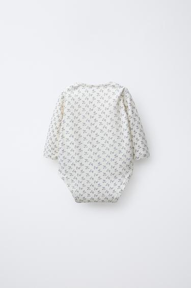 5-PACK OF FLORAL PRINT BODYSUITS - Pink by Zara - Image 2