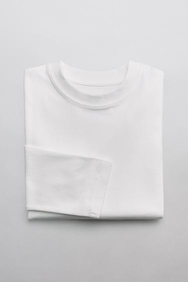 BASIC T-SHIRT - White by Zara