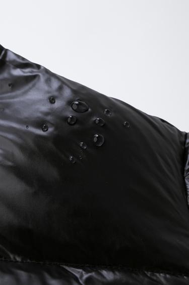 DOUDOUNE EN PLUME ET DUVET DÉPERLANTE - Noir de Zara - Image 8