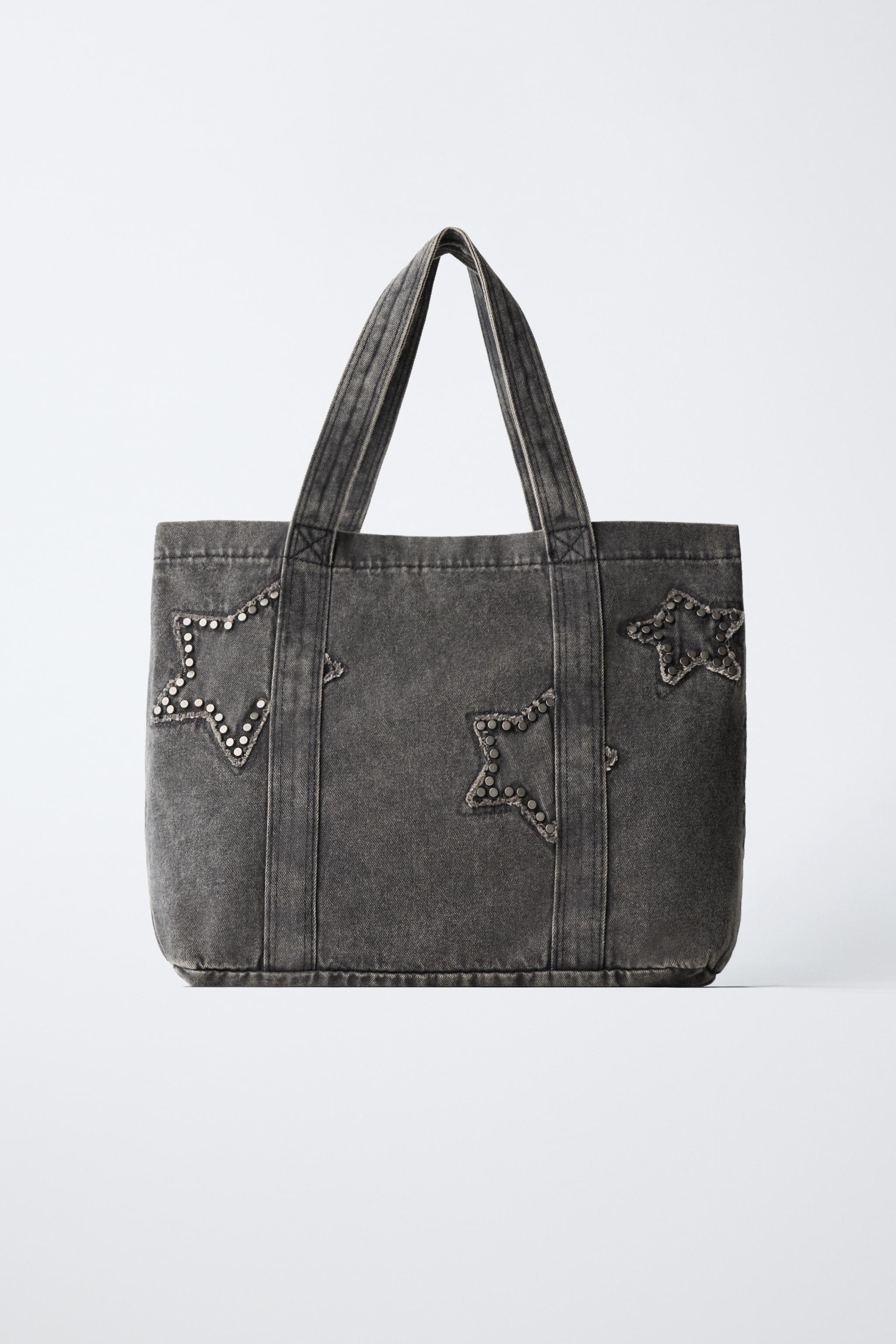 Детские сумки Zara STAR DENIM SHOPPER