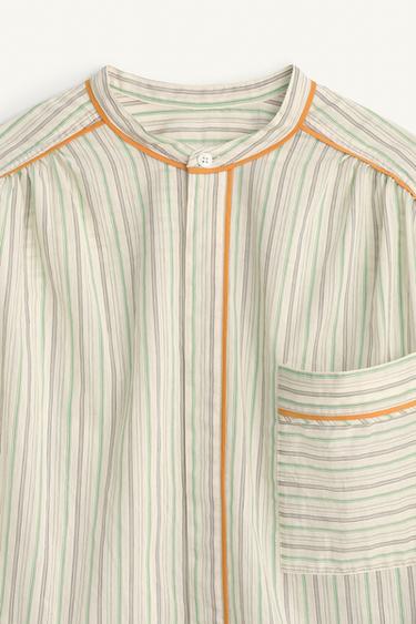CHEMISE À RAYURES ÉDITION LIMITÉE - rayures de Zara - Image 7