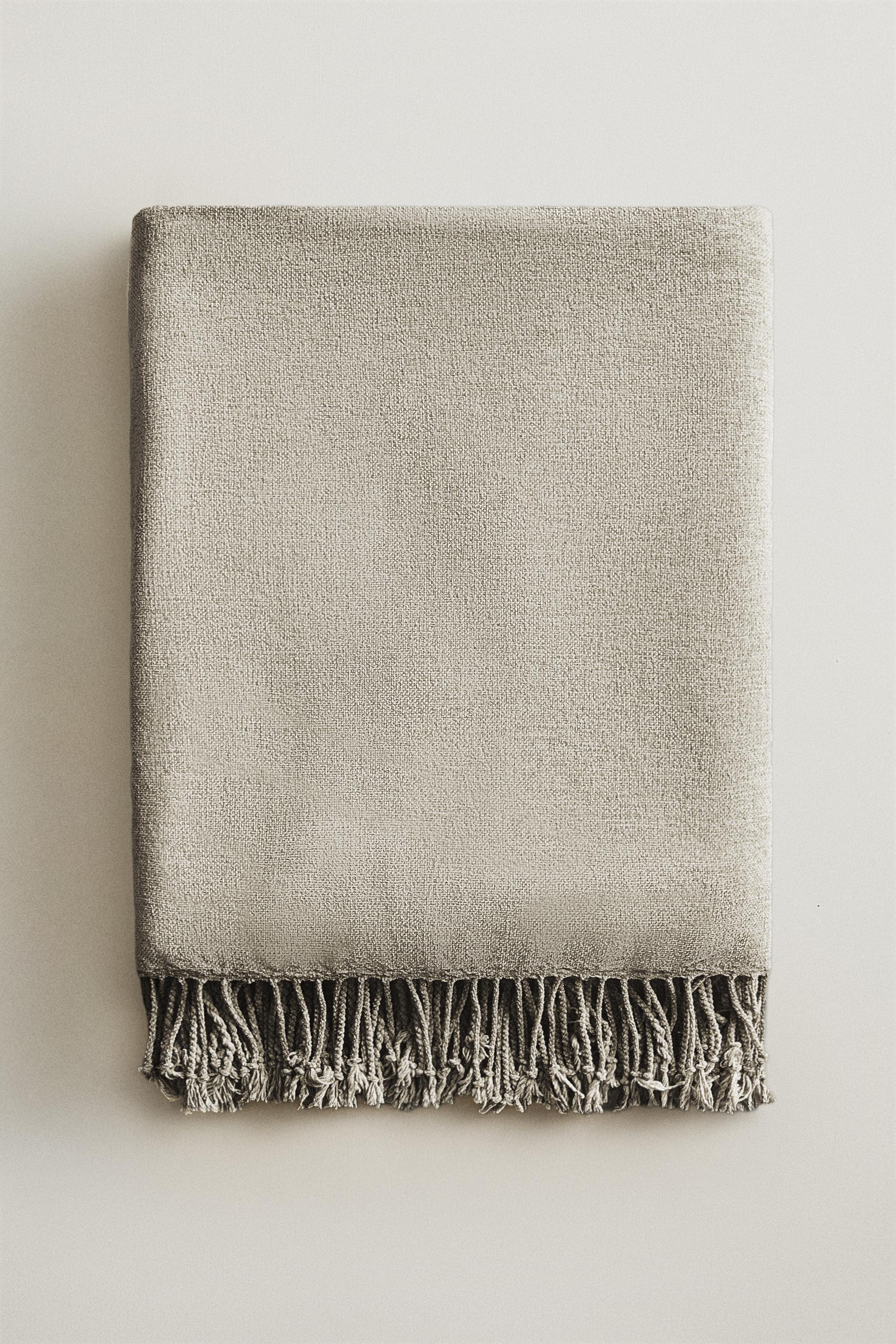 PLAID CHENILLE
