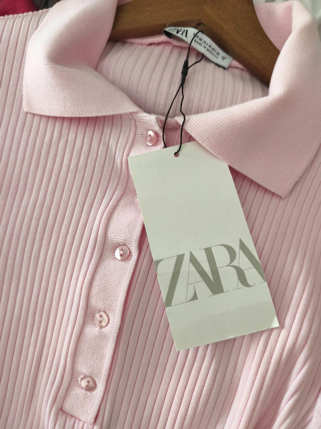 RIBBED POLO T-SHIRT - Image 7