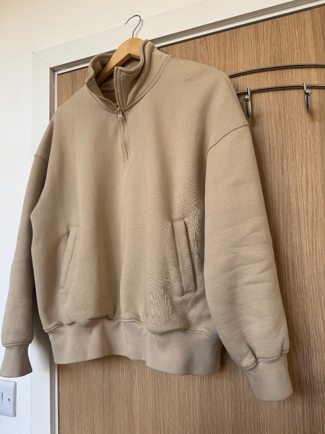 SWEATSHIRT WITH ZIP COLLAR - Image 3
