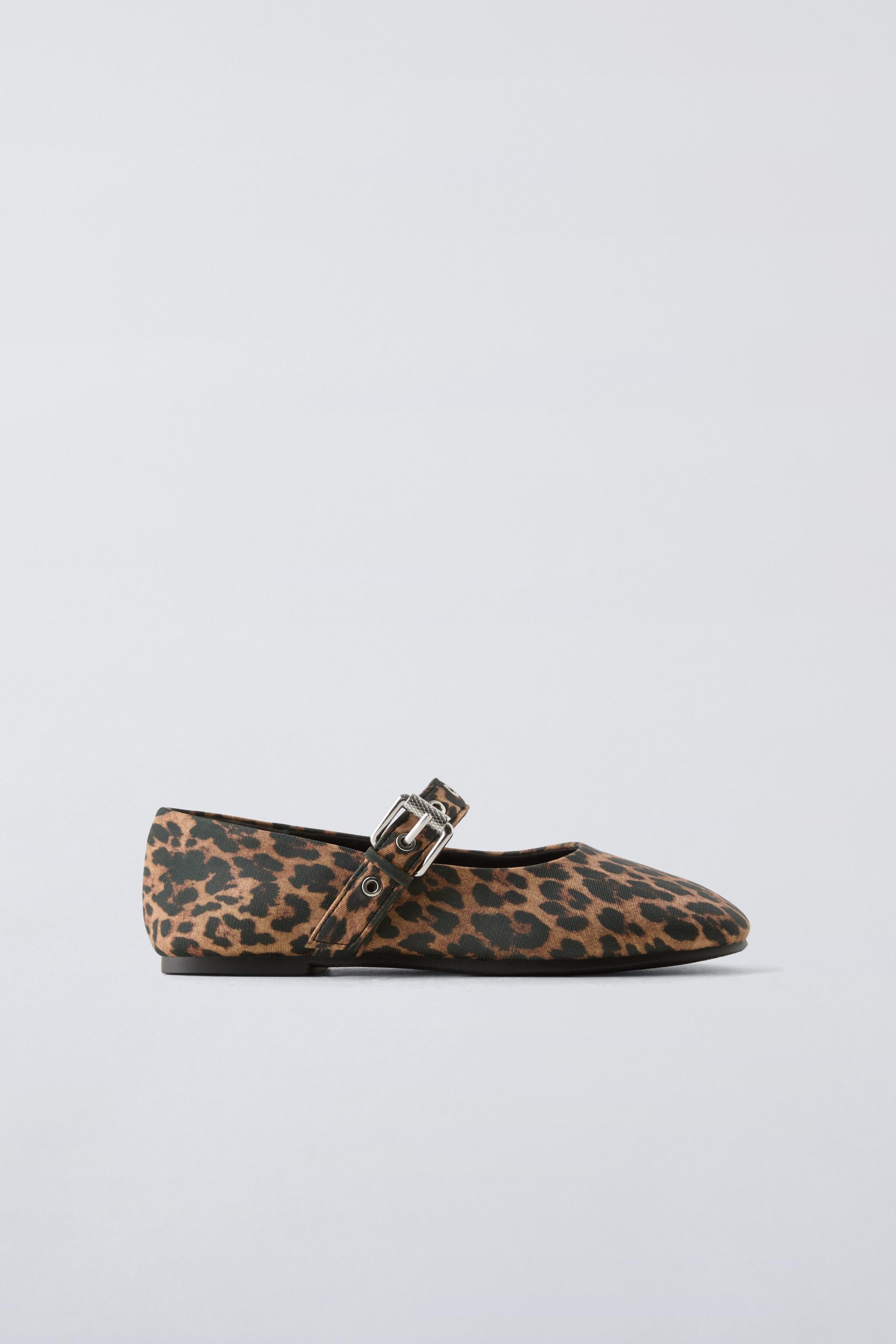 Orders zara leopard flats