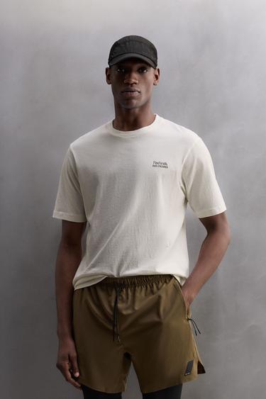 GRAPHIC PRINT T-SHIRT - White by Zara - Image 1