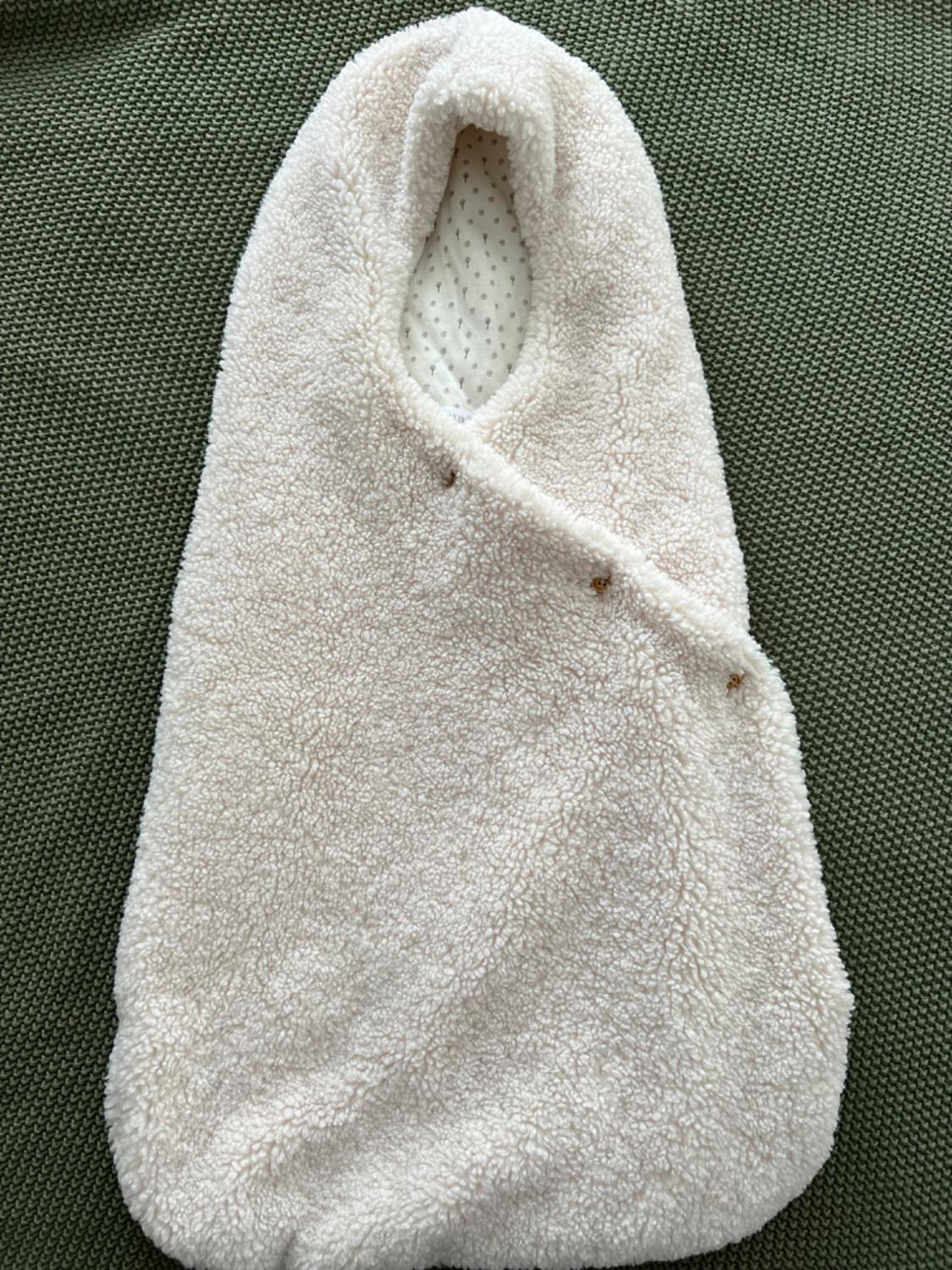 FAUX SHEARLING CARRYCOT BABY WRAP
