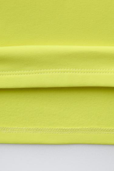 T-SHIRT THERMIQUE RESPIRANT SKI COLLECTION - Jaune fluo de Zara - Image 4