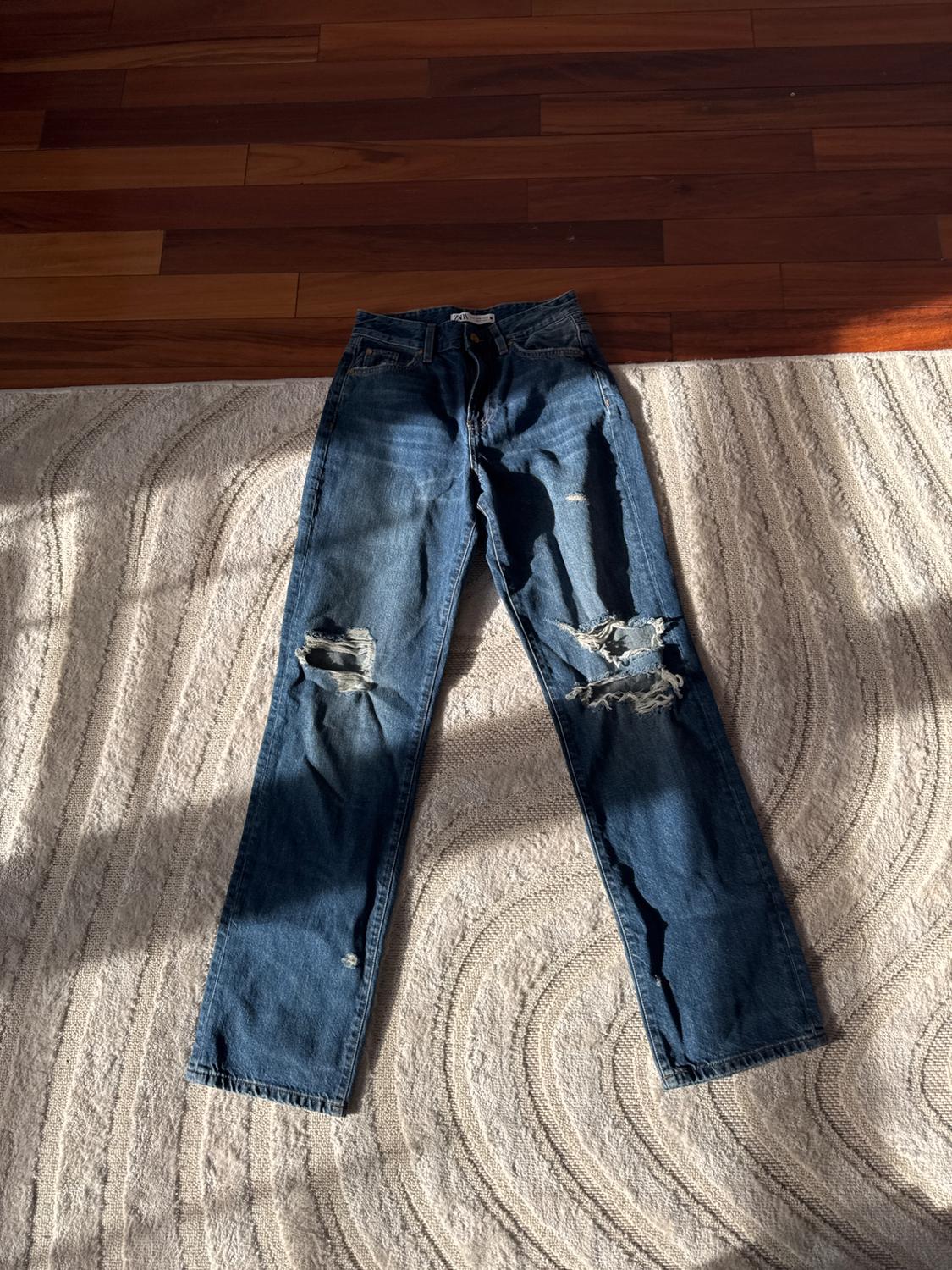 JEANS Z1975 STRAIGHT LEG ROTOS