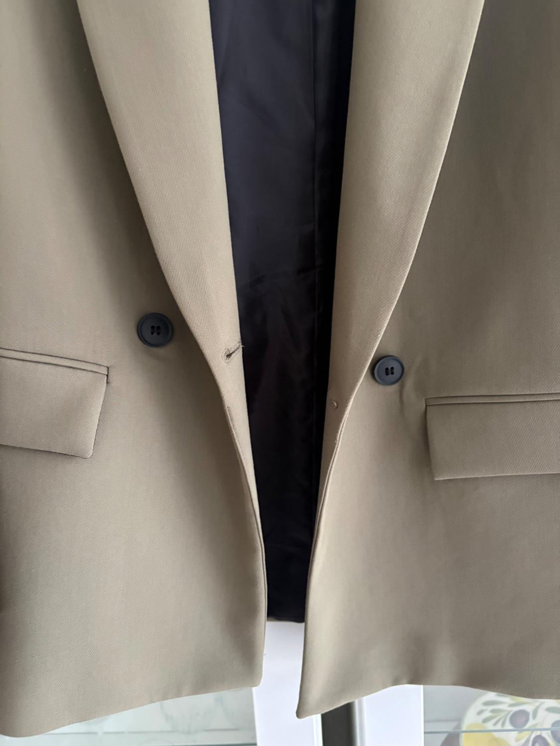 DOUBLE-BREASTED OVERSIZED BLAZER - Image 3