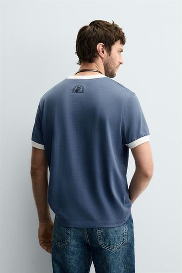 T-SHIRT THE ROLLING STONES ® - Bleu moyen de Zara - Image 2