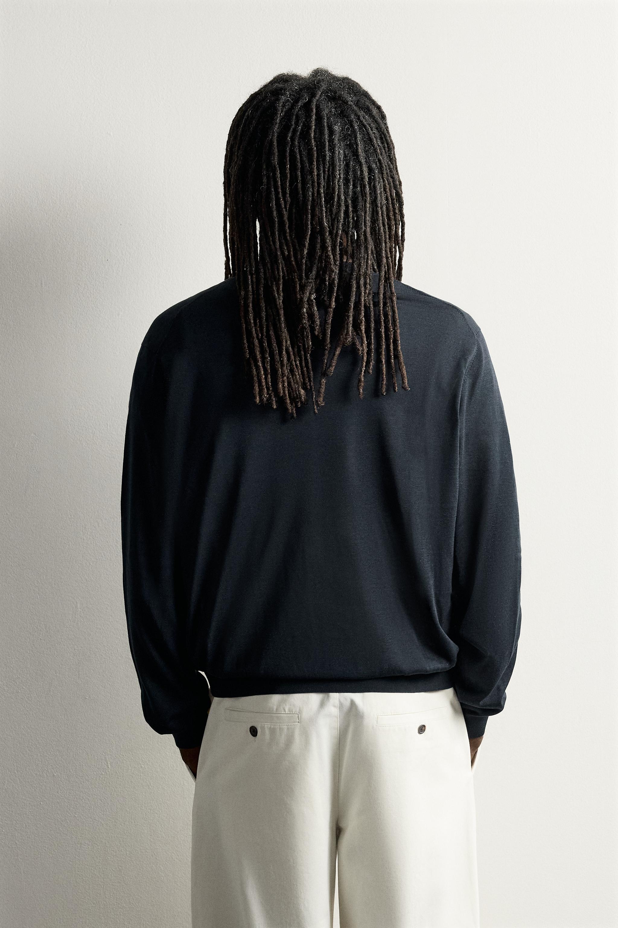 PULL LÉGER 100 % SOIE AARON LEVINE X ZARA