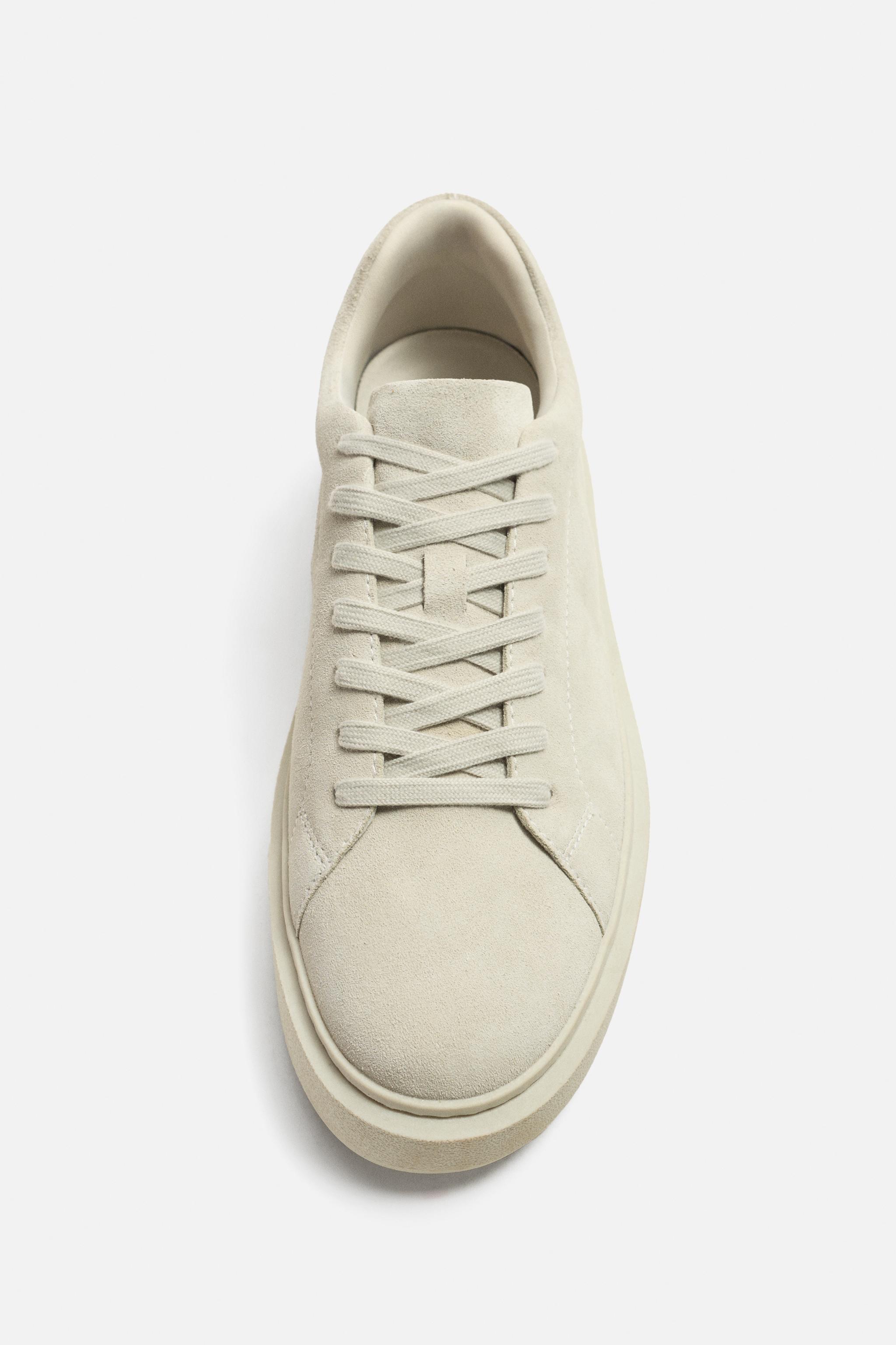 THICK SOLE LEATHER SNEAKERS