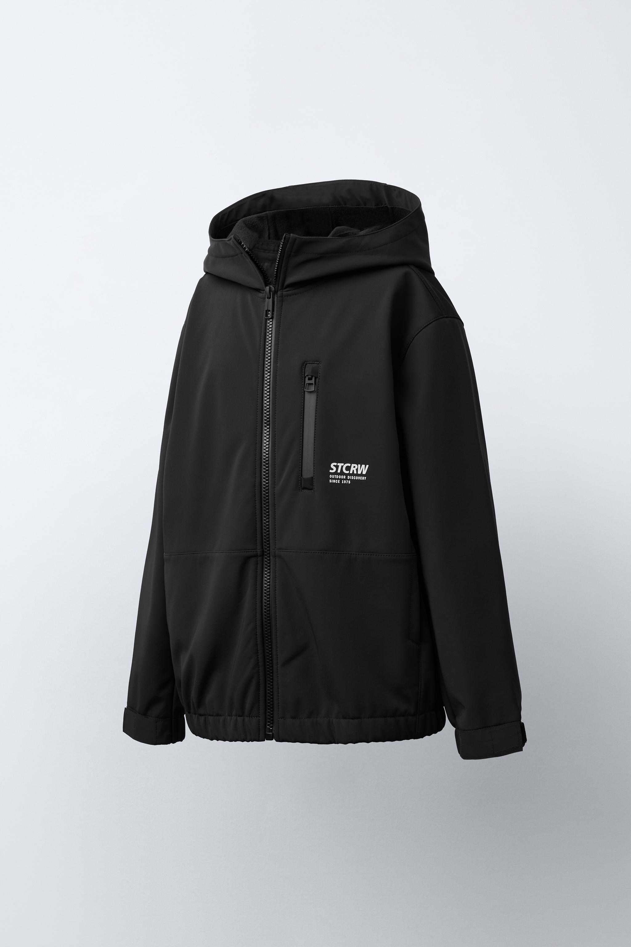 VESTE TECHNIQUE DOUBLÉE CAPUCHE DÉPERLANTE