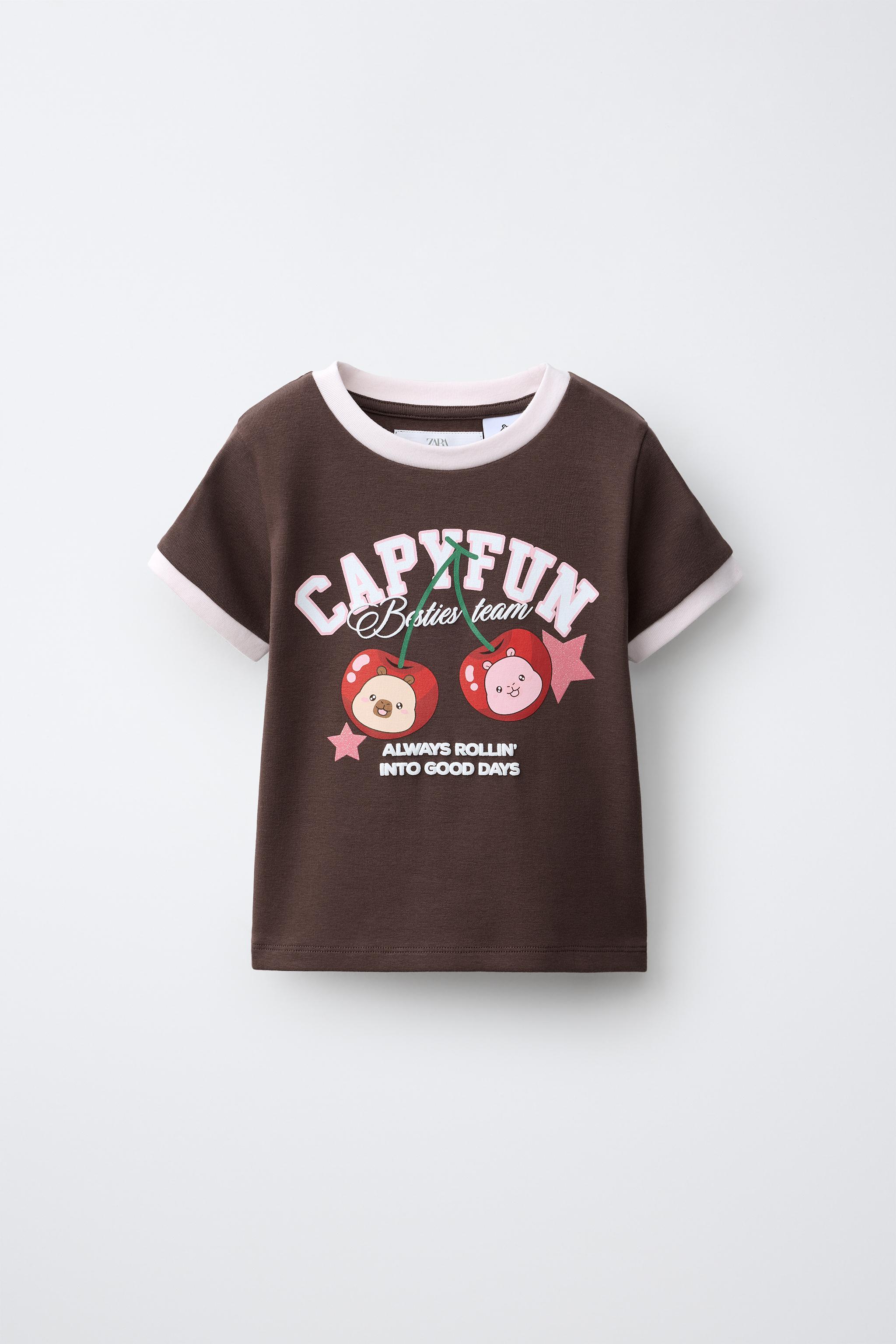 CAPYFUN © CHERRY PRINT T-SHIRT