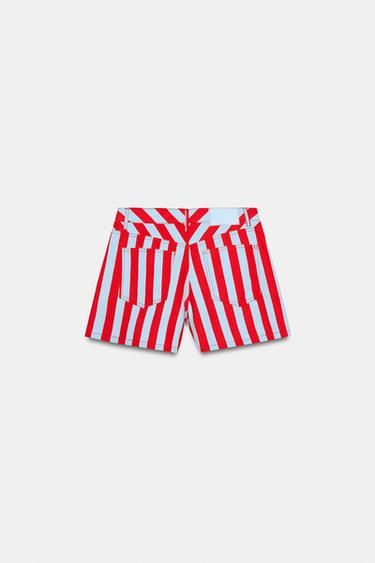 STRIPED SHORTS - Multicoloured by Zara - Image 5