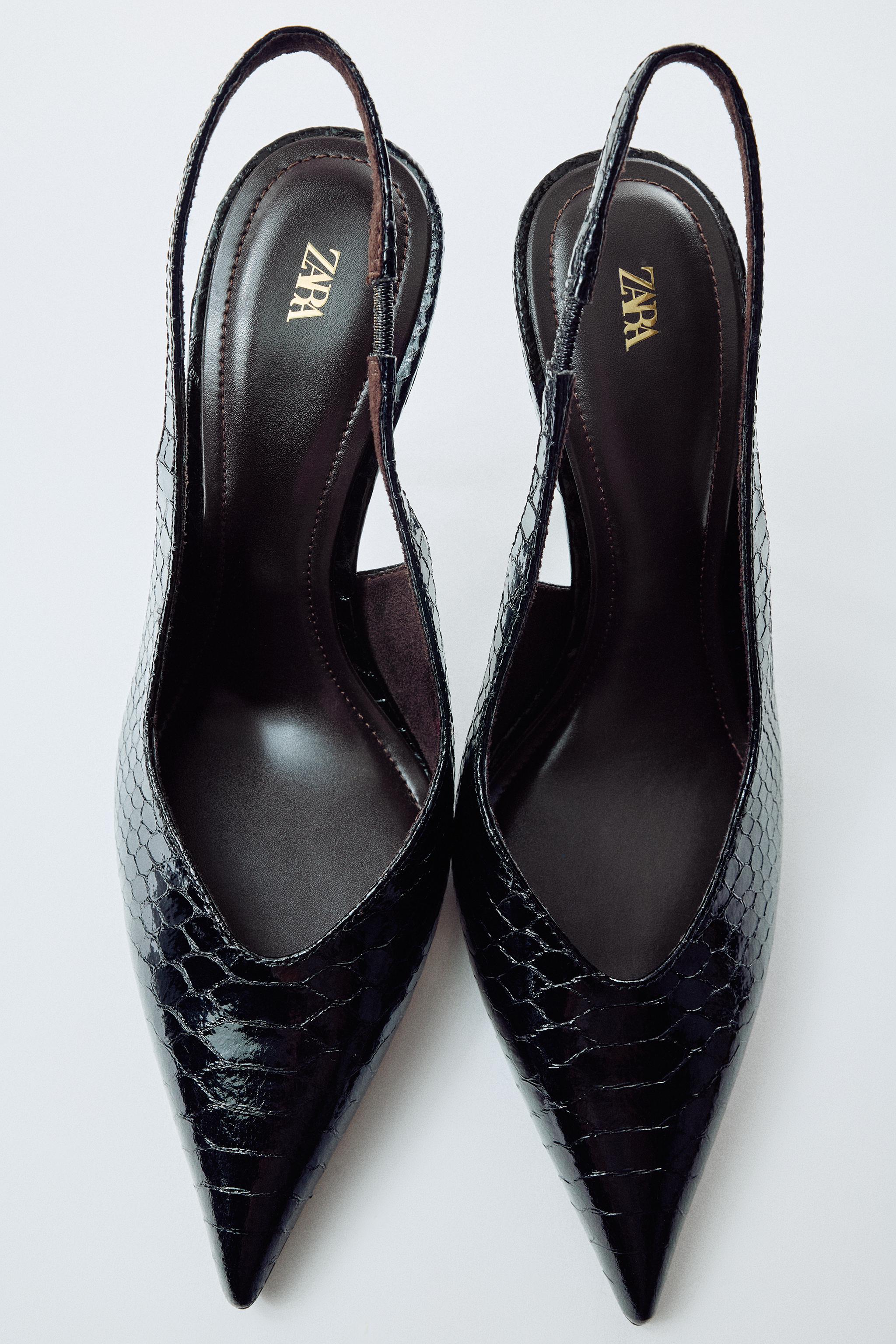 ANIMAL PRINT SLINGBACK SHOES