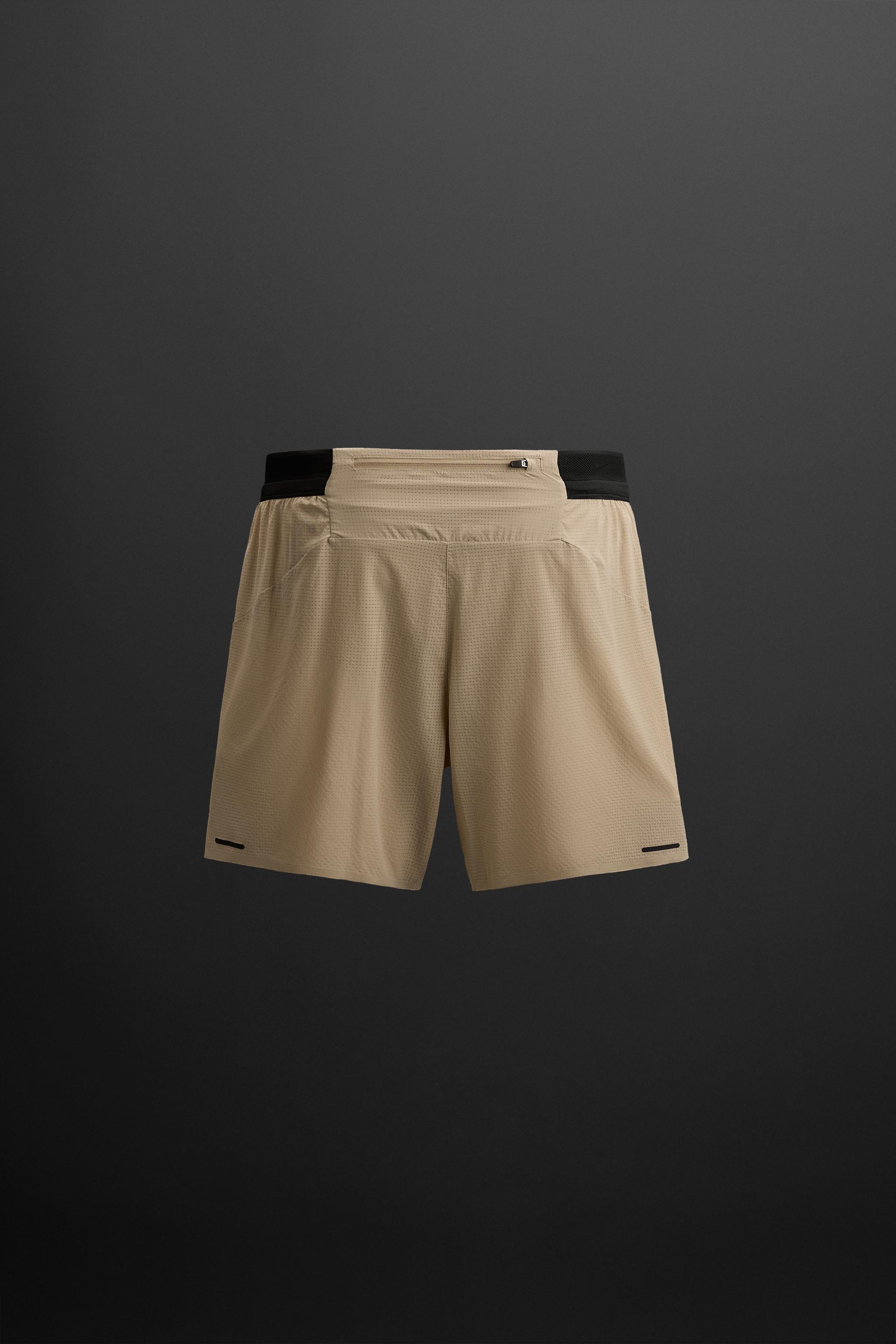 その他 TEN BDP PIQUE SHORTS BROWN L COLOR BLOCK TRAINING SHORTS - Brown | ZARA Canada