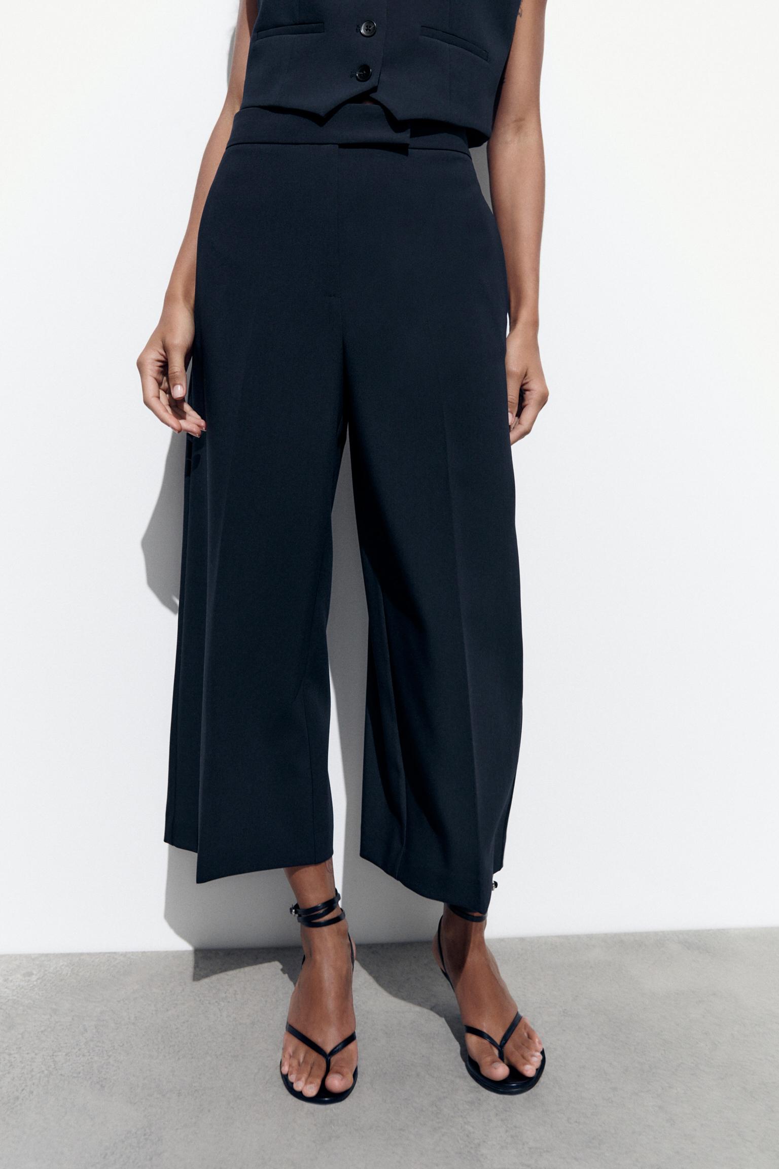 Zara Women High waist trousers 8119/253/800 (Small): Buy Online at Best  Price in UAE 