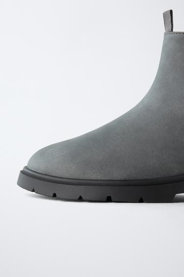BOTTINE ÉLASTIQUE - Gris de Zara - Image 5