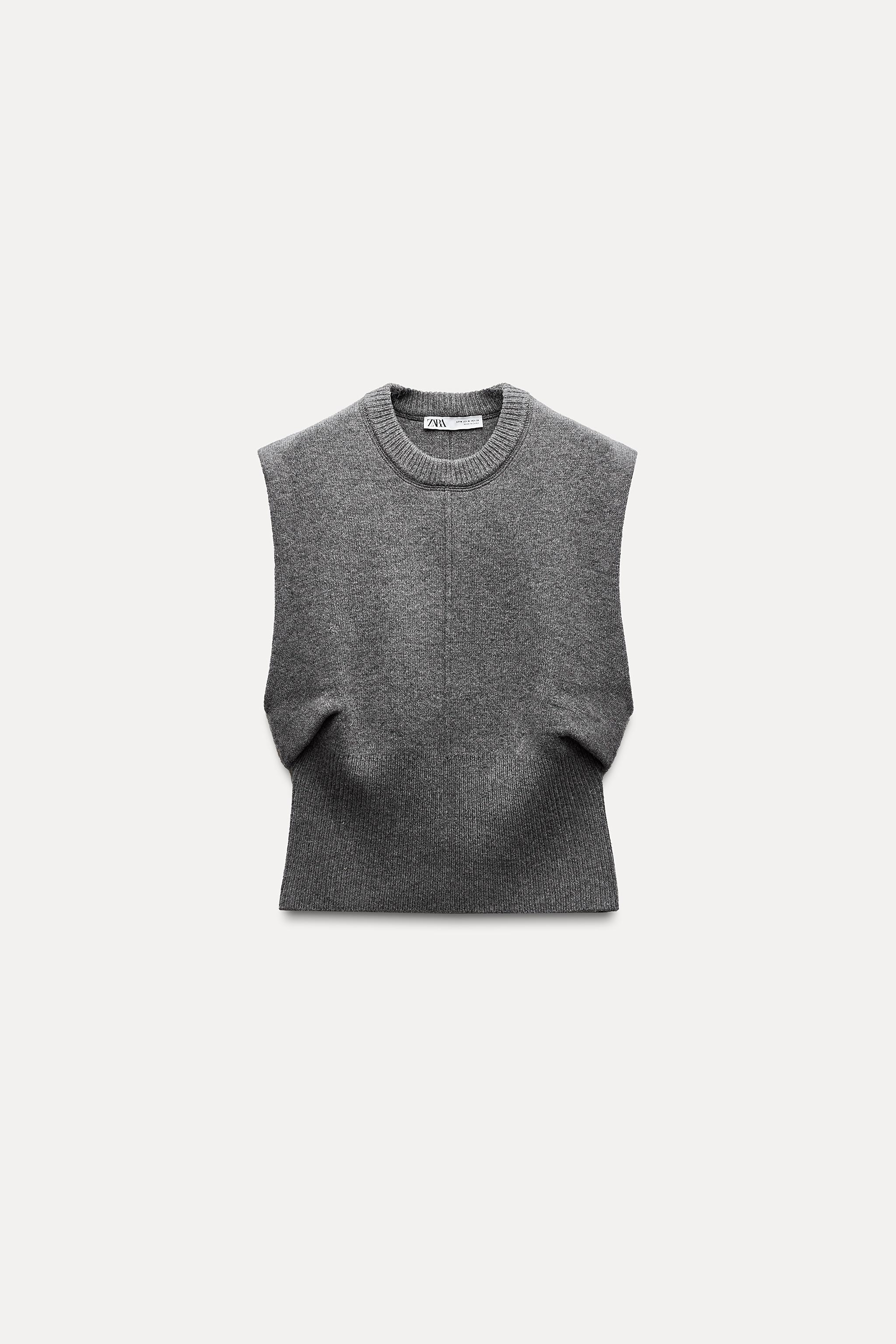 Sweater vest dames zara sale