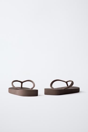 SANDALES HAVAIANAS ® x ZARA - Marron de Zara - Image 4