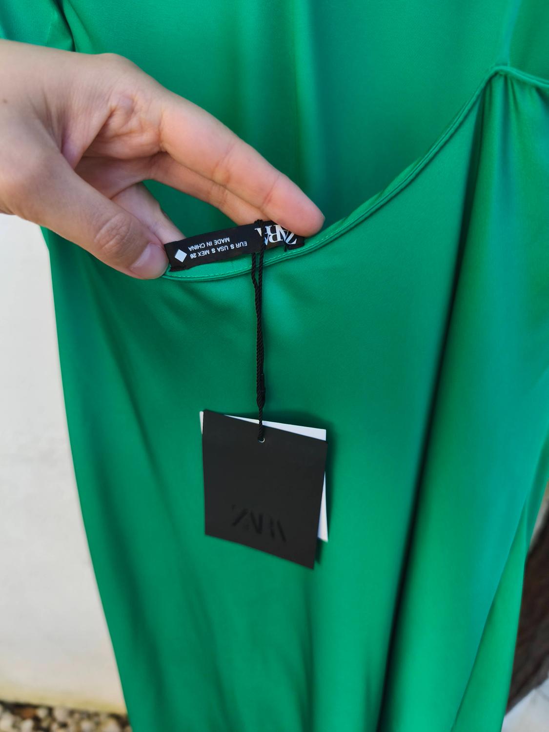 SATIN SLIP DRESS - Image 4