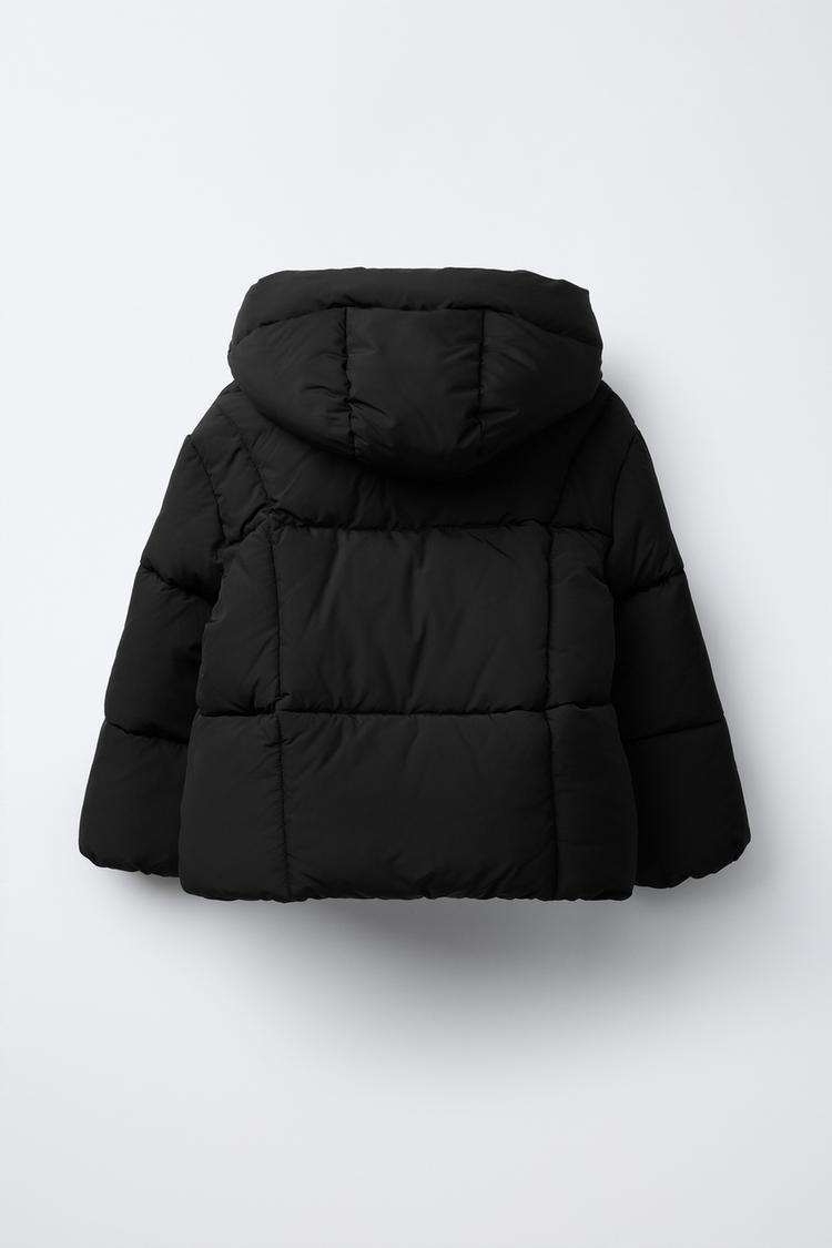 HOODED QUILTED JACKET