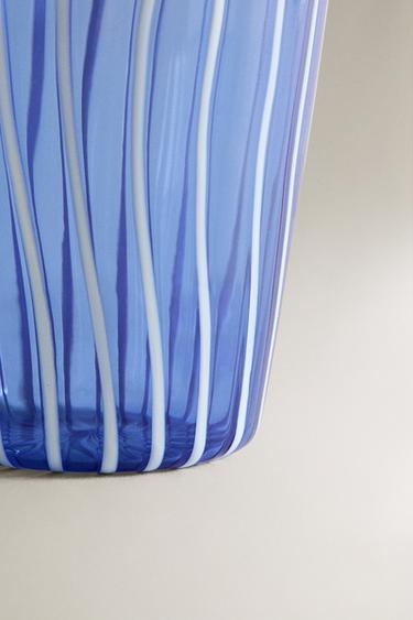 VERRE BOROSILICATE RAYURES - Bleu de Zara - Image 3