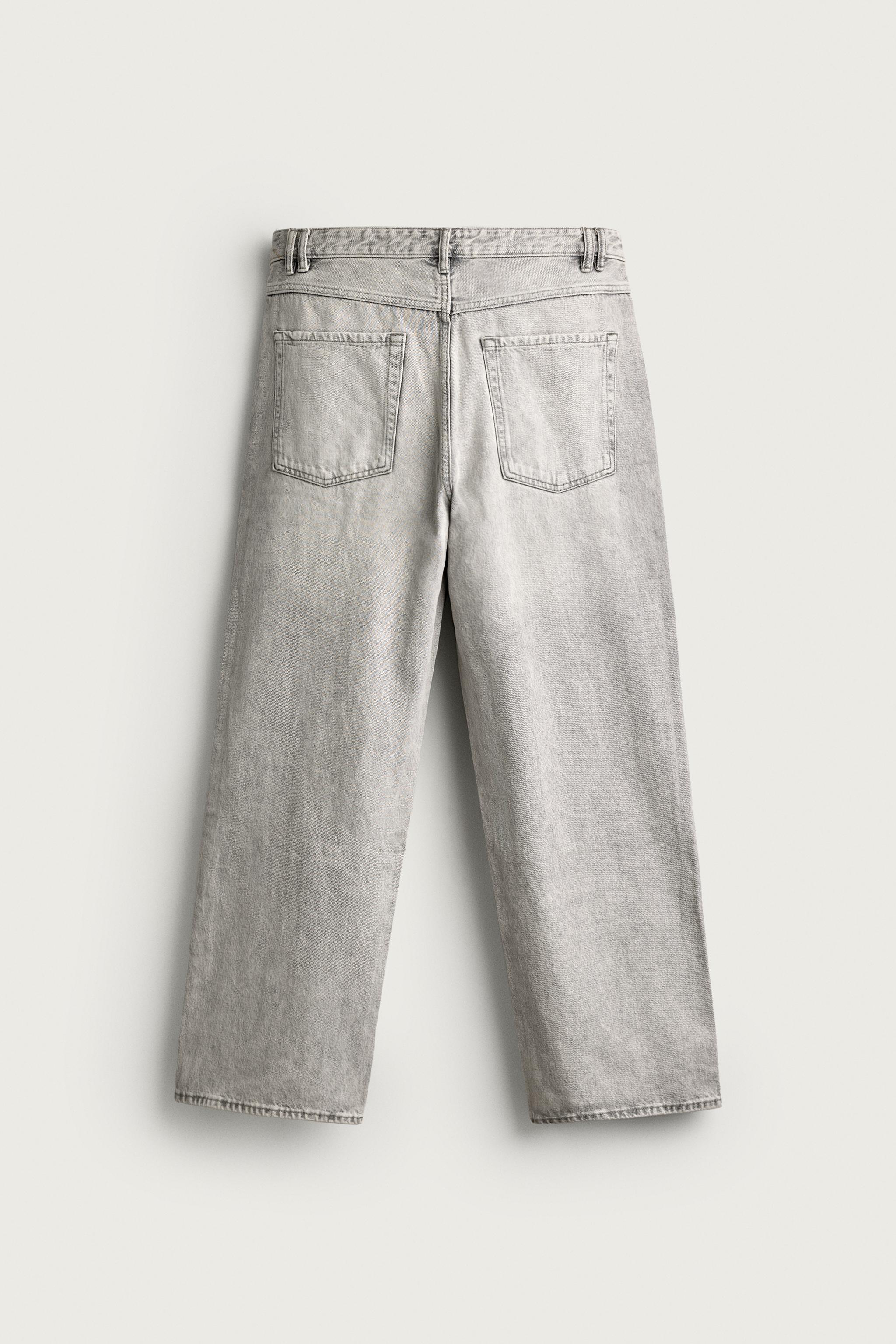 LOOSE FIT JEANS — Pearl gray (alternate view)