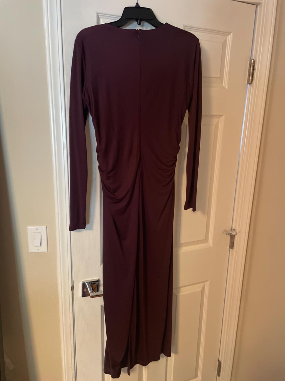 GATHERED MIDI DRESS - Image 2