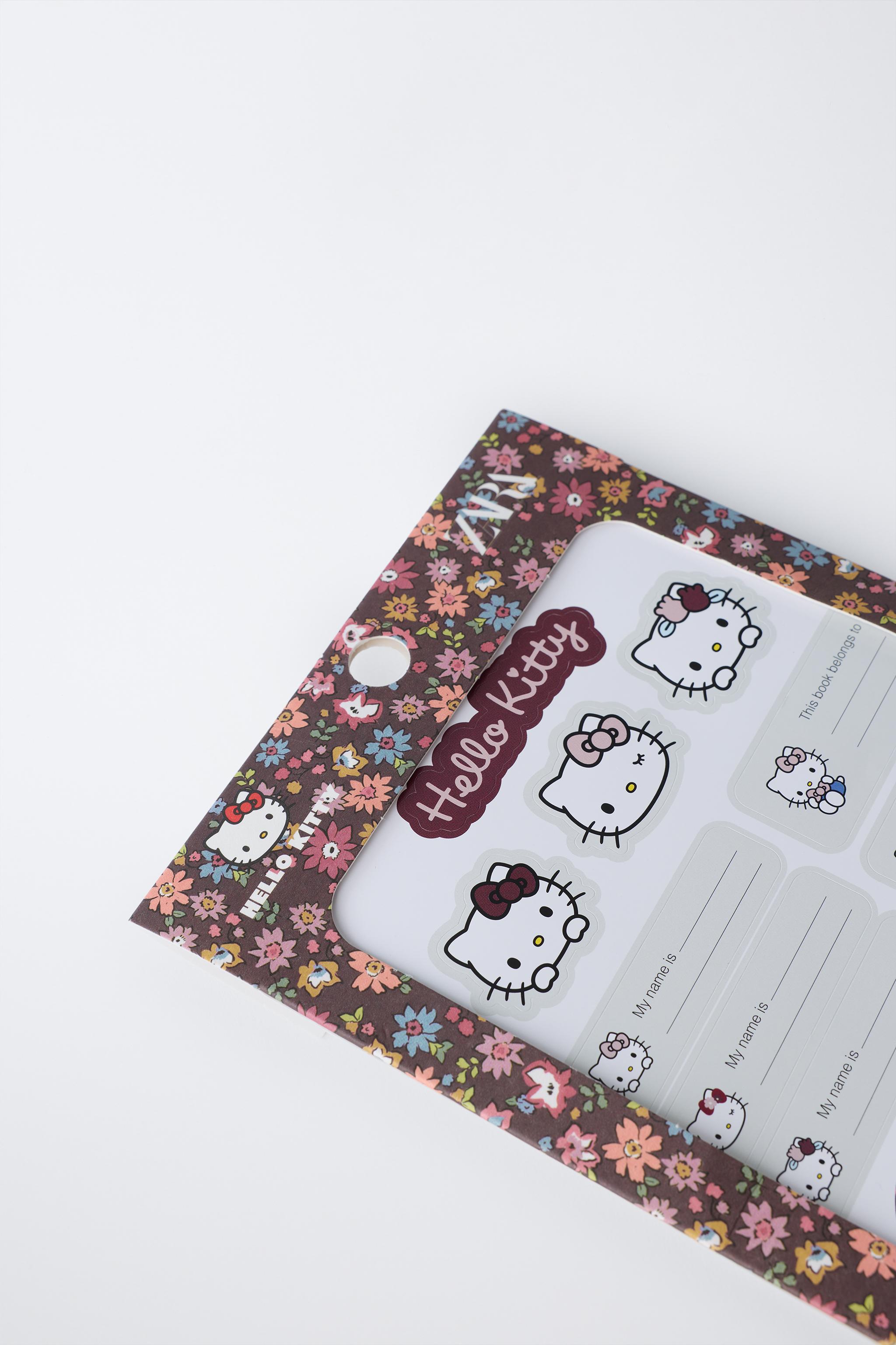 24-PACK OF HELLO KITTY © SANRIO NAME STICKERS