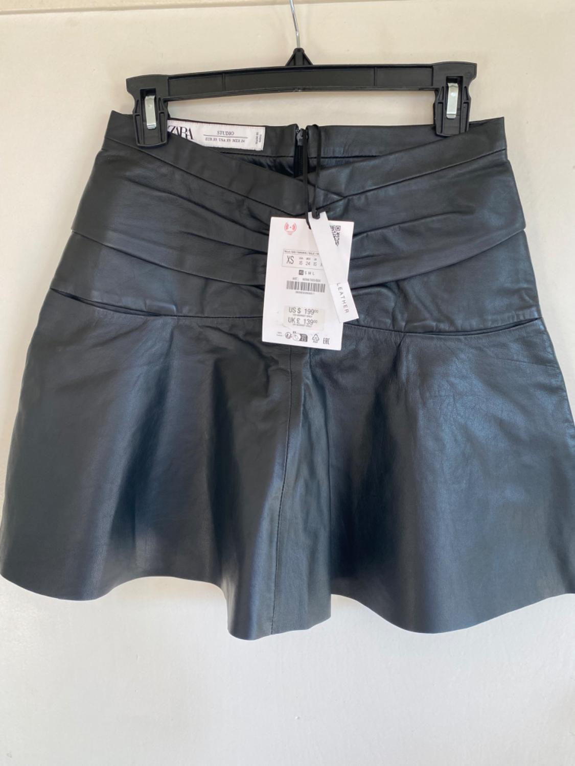 LEATHER MINI SKIRT LIMITED EDITION - Image 3